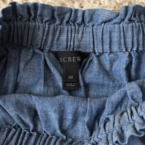 J Crew Denim Off Shoulder - Picture 5 of 5